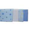 Blue Four Pack Receiving Blanket - 4 Pack