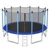 Outdoor Trampoline with Safety Closure Net