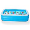 103x69x24in Inflatable Swimming Pools Family Swim Play Center Pool Blow up Kiddie Pool