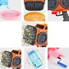 Kids Bubble Gun, off-road vehicle bubble machine, bubble solution, bubble machine for outdoor activities suitable for 3 4 5 6 7 8 9 10 11 12 year old