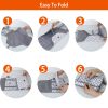 Foldable Baby Diaper Changing Pad Portable Diaper Changing Station