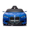 Licensed BMW I4,12v Kids ride on car 2.4G W/Parents Remote Control,electric car for kids,Three speed adjustable,Power display, USB,MP3 ,Bluetooth,LED