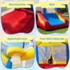 YARD Bounce House Inflatable Bounce House with Basketball Hoop Royal Bouncer for Kids, Outdoor Bouncy House, Durable Seam Forced Buffer Strips, Big Sl