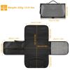 Portable Changing Pad Foldable Diaper Changing Pad Kit Waterproof Wipeable Changing Mat
