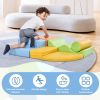 Soft Climb and Crawl Foam Playset 6 in 1, Soft Play Equipment Climb and Crawl Playground for Kids,Kids Crawling and Climbing Indoor Active Play Struct