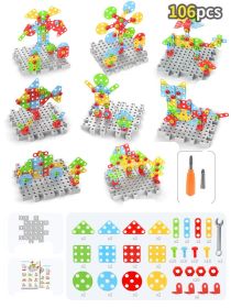Creative Building Kits Educational Blocks Sets (Option: 106pcs)