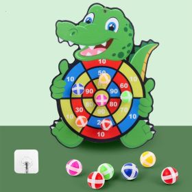 Spot Wholesale Children's Sticky Ball Dart Board Cartoon Fun Dart Board Plus Velvet A Variety Of Creative Cartoon (Option: C3)