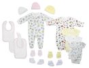 Newborn Baby Girls 15 Pc Layette Baby Shower Gift Set