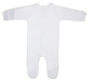 Interlock White Closed-toe Sleep & Play (Color: White, size: medium)