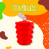 Pop Hamburger Spongy Toy Silicone Simulation Bread Memory Rising Interactive Fidget Toy Super Soft for Office Decompress