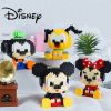 25 Disney Mickey Mouse Mini Building Blocks Minnie Stitch Alien Miniature Building Block Toy Christmas Gift