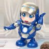 Electronic Robot Toy Smart Walking Dancing Robot; Singing Music Robot With Musical And Colorful Lights